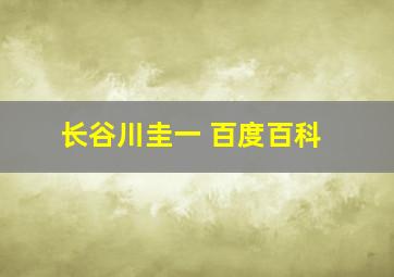 长谷川圭一 百度百科